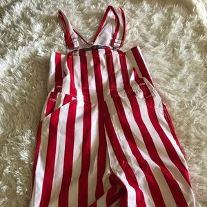 Game Bibs- Red/White Collegiate Apparel